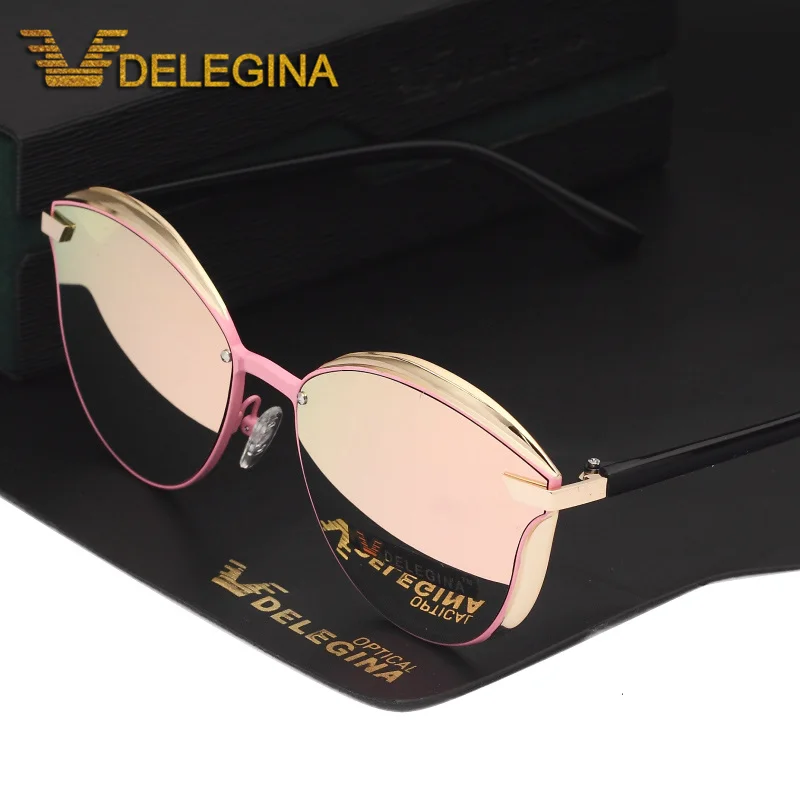 Occhiali da sole polarizzati femminili di moda occhiali da sole da donna  Cat Eye occhiali da sole da donna specchio con scatola oculos de sol  BW1935|sun glasses mirror|fashion sun glassessun glasses -