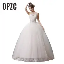 На заказ Madeb модное кружевное платье принцессы с свадебное платье Дешевое вечернее платье Свадебные платья vestido de noiva HS182