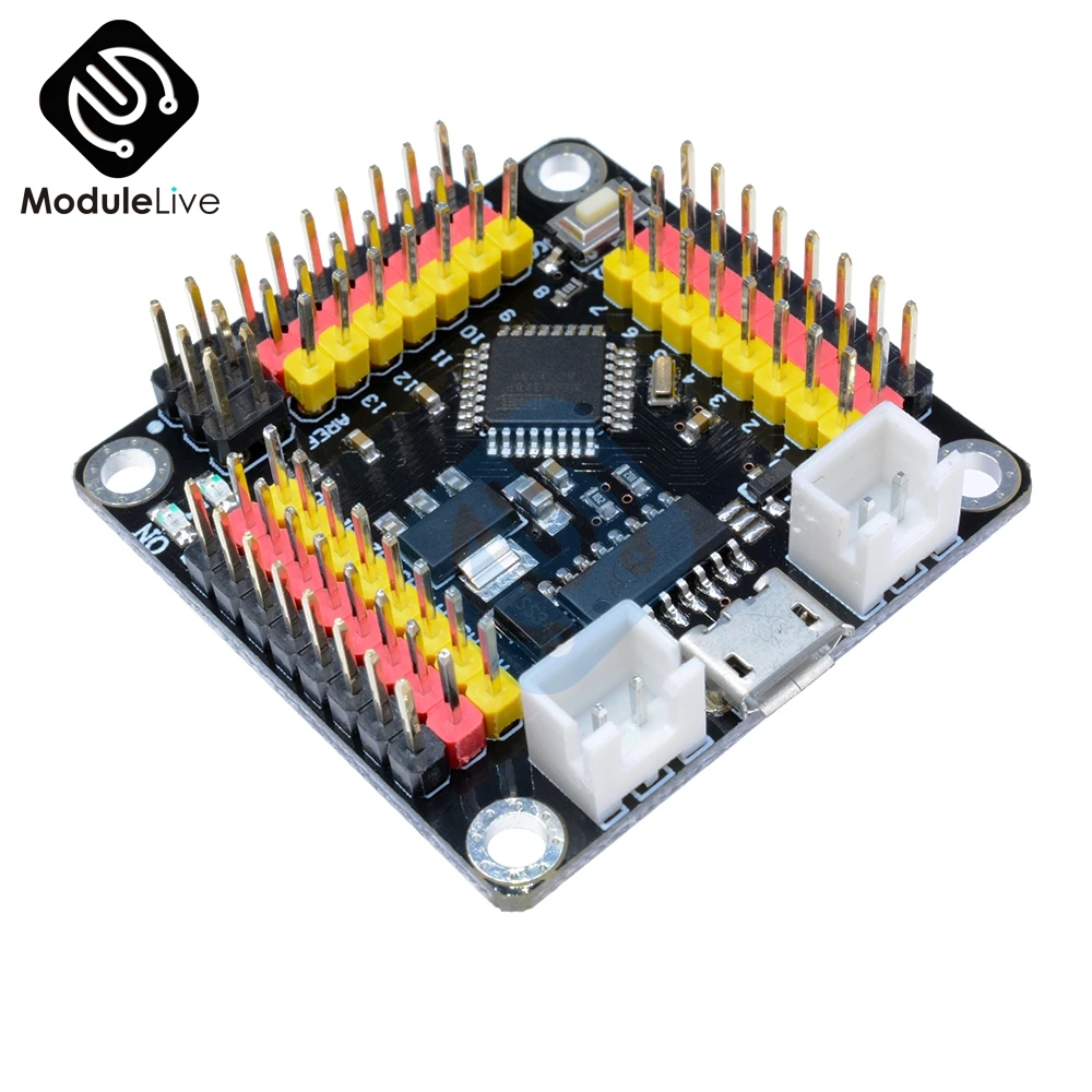 DM CH340 CH340G TTL USB NANO V3.0 Atmega328 Pro мини Мощный модуль Atmega328P микроконтроллера плата для