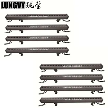 

Free Shipping 8pcs/Lot 36x3w Led Wall Washer Outdoor DMX512 3/7CH IP65 Led Stage Linear