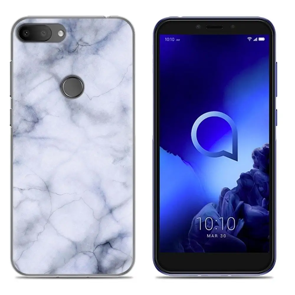 Противоударный чехол для телефона Alcatel 1S (2019) модный дизайн милый мультяшный