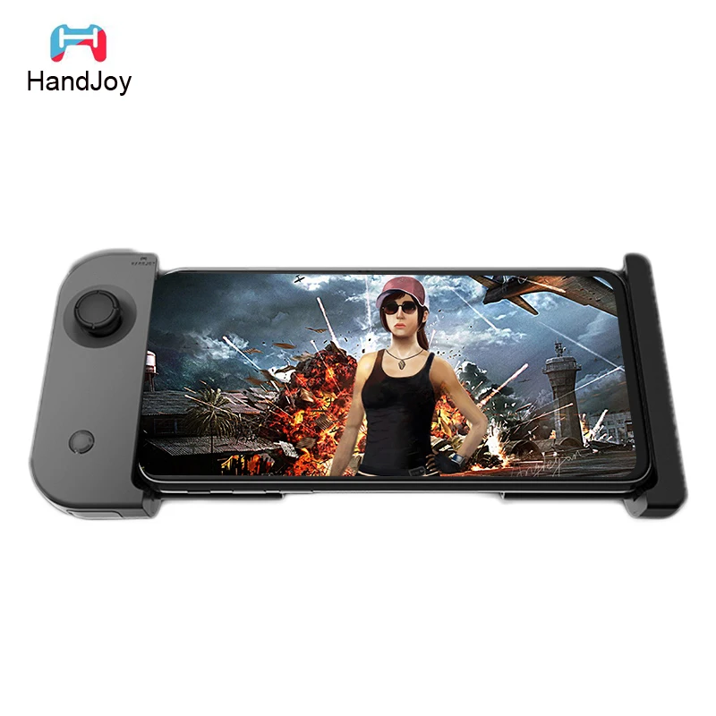 

HandJoy X-MAX Mobile Pubg Controller Gamepad Wireless Bluetooth 4.0 Singe-hand Joystick for Android/IOS Smartphone