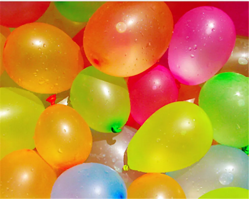 100/500Pcs/lot Water Bombs Colorful Water Balloons For Children Party