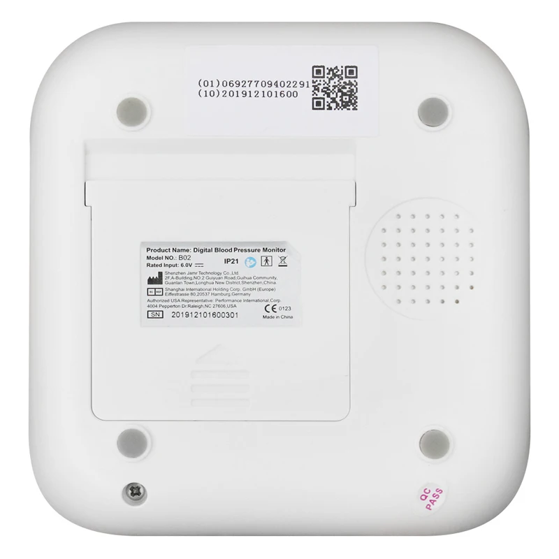 Billig Cigii led anzeige Grün licht Herz rate überwachung großen Bildschirm Digital Display Gesundheit Pflege Tonometer blutdruck monitor