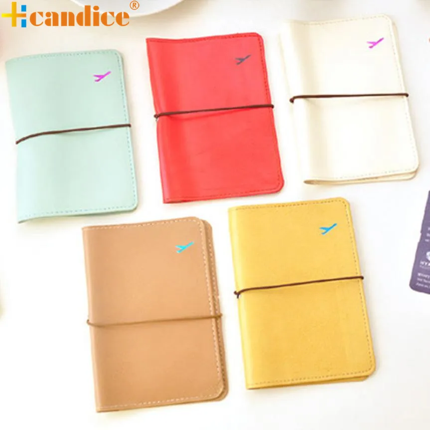  Best Gift Hcandice New Travel Leather Passport Holder Card Case Protector Cover Wallet Bag bea668 