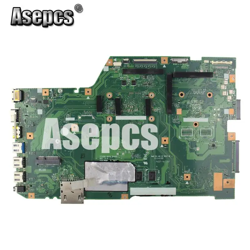 Asepcs X751MA с процессором N2840 4 Гб ОЗУ 90NB0610-R00150 материнская плата REV2.0For ASUS X751MA X751M X751MD материнская плата для ноутбука протестирована