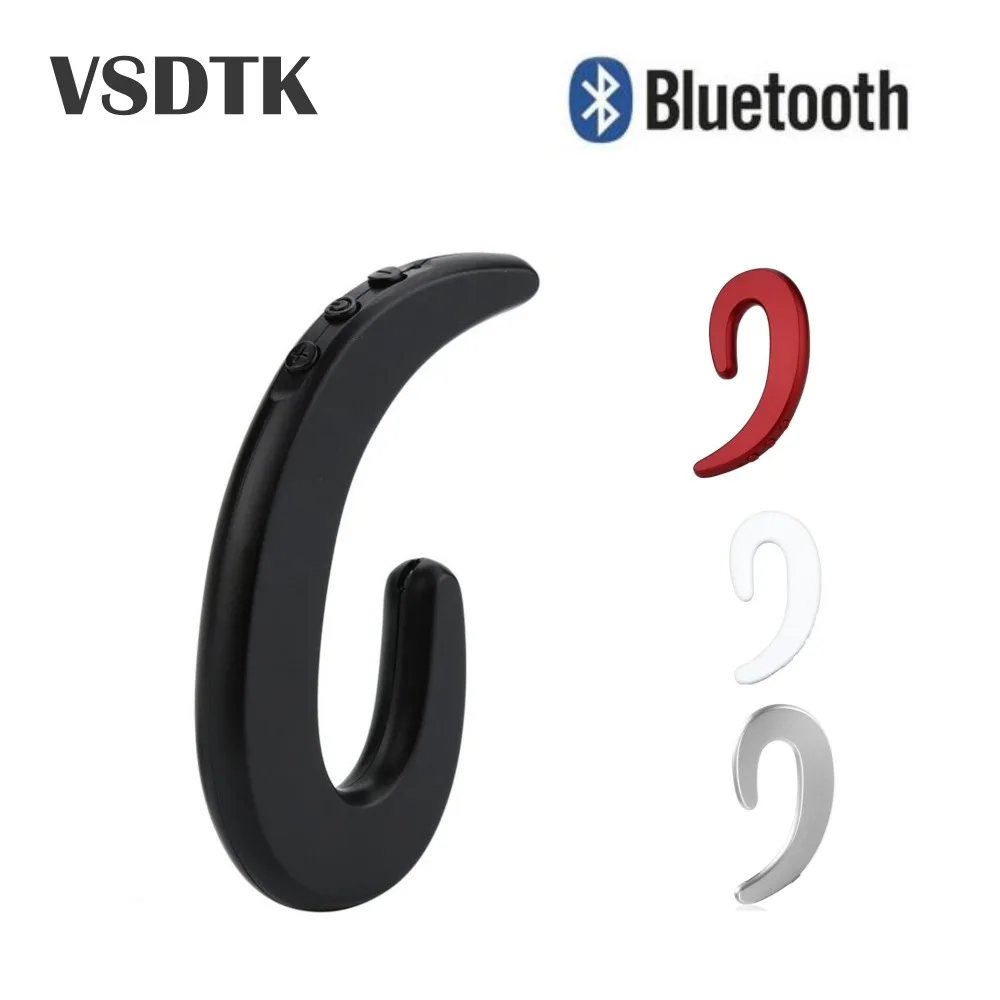

S103 Bone Conduction Earphone Sport Bluetooth Headset Car Driver earphones Earhook wireless earphones With Mic For Smart Phone