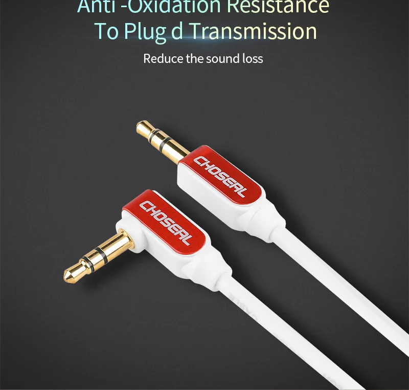  Audio Cable 3.5mm Speaker Line Aux Cable Wire for iPhone Car (5)