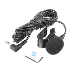 Оптовая продажа 2,5 мм/3,5 мм Автомобильный gps Bluetooth навигатор микрофон всенаправленный внешний усилитель микрофон 1,5 м микрофоны