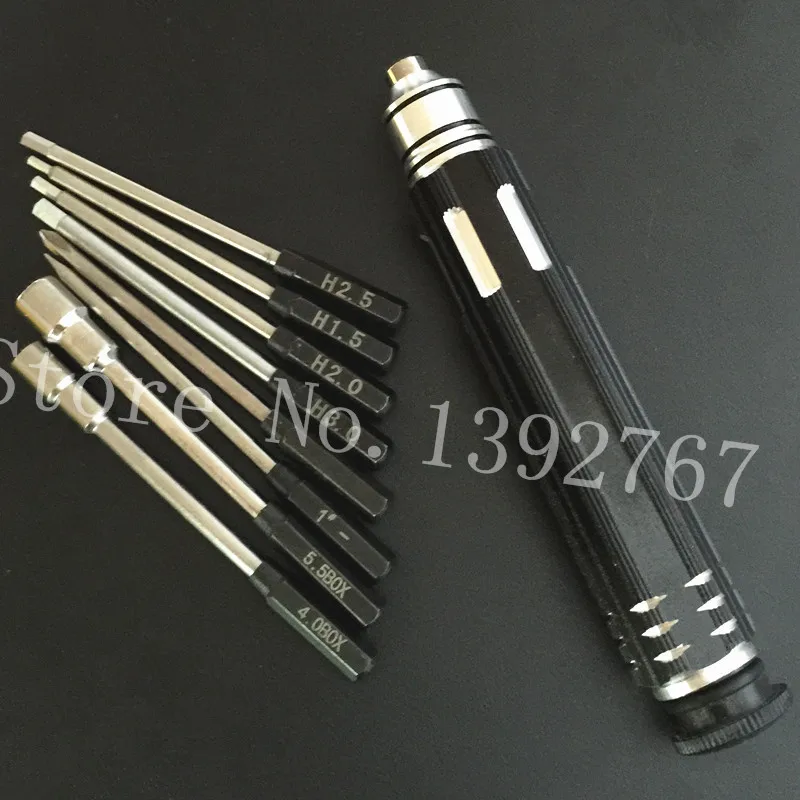 RC Metal 8 in 1 Hex Screwdriver tool kit set mini RC helicopter Plane Car Pocket RC Car Remote Control Cars