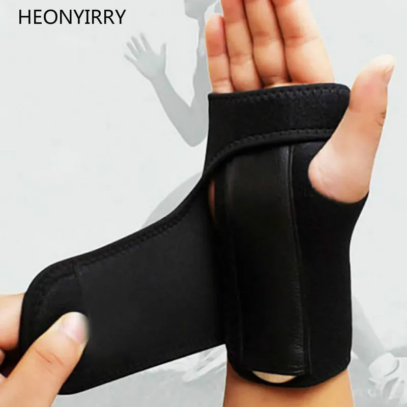 Unisex Outdoor font b Fitness b font Bandage Orthopedic Hand Brace Gloves Wrist Support Finger Splint