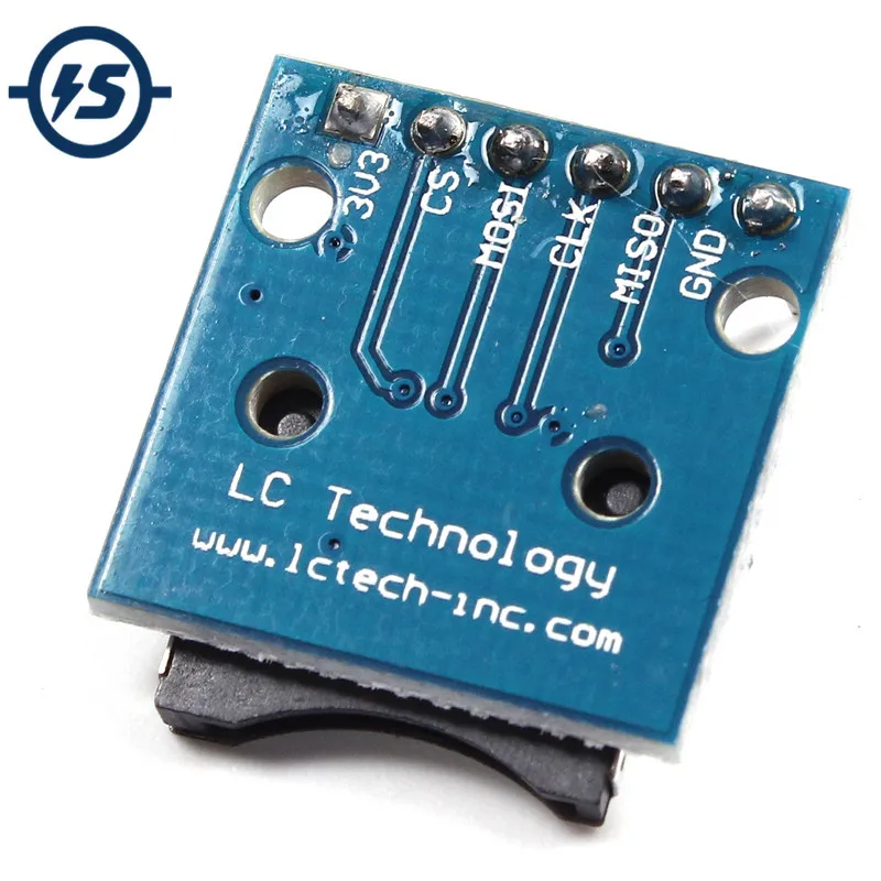 IS 1 шт. Micro SD карта хранения с контактами для Arduino AVR ARM Мини мини модуль