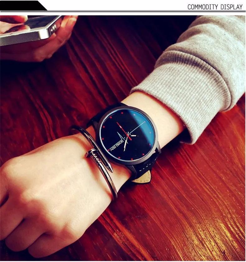 Узор в виде электрокардиограммы модные повседневные креативные часы BGG с большим циферблатом синие стеклянные кварцевые часы для мужчин и женщин часы для влюбленных наручные часы