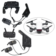 Fast Car Charger for DJI Spark Battery and Remote Controller Charging Hub Car Connector USB Adapter for Spark DJI Drone Charger Fast Car Charger for DJI Spark Battery and Remote Controller Charging Hub Car Connector USB Adapter for Spark DJI Drone Charger