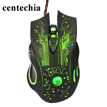 

Centechia USB Wired Mouse 6 Buttons Mice Gamer Optical Computer Gaming Mouse USB Receiver Mouse For Laptop Desktop