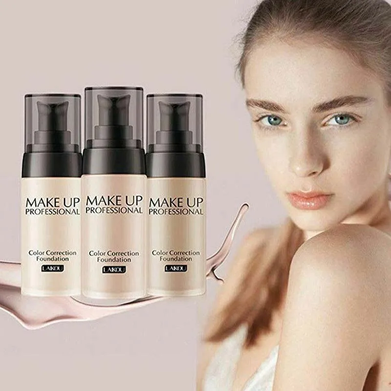 

Makeup Base Face Liquid Foundation Concealer Moisturizer Oil-control Whitening Waterproof Maquiagem Makeup