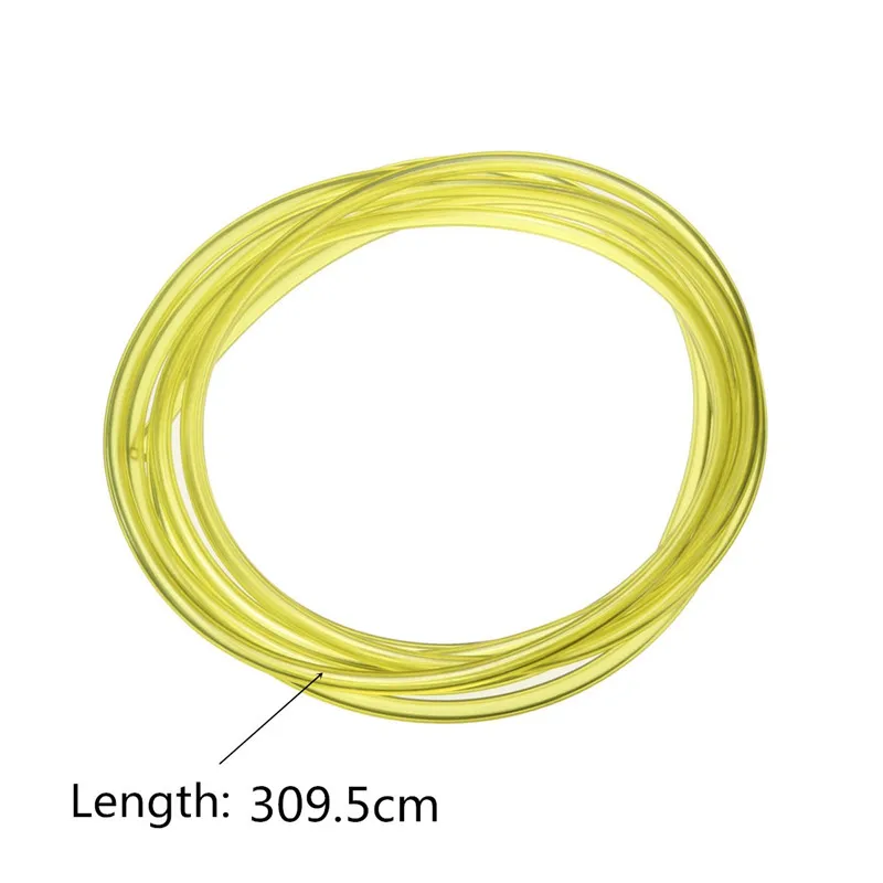 

3m Long Yellow 3mmX5mm Tygon Petrol Fuel Gas Pipe Hose For Chain Saw Blower Useful Multifunction Durable Pipes