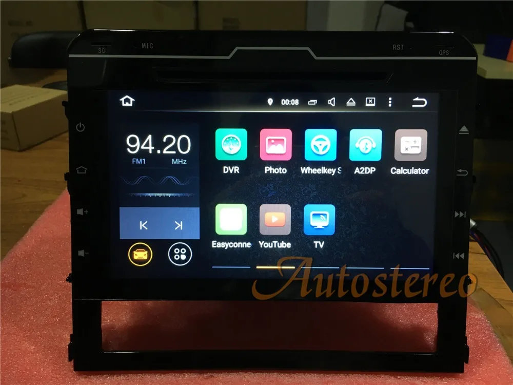 

9 Inch Big Screen Android system Car GPS Navigation CD DVD Player For Toyota Land Cruiser 200 2016 2017 Autostereo multimedia