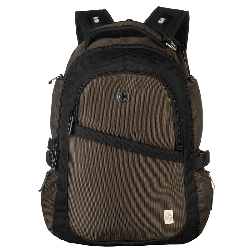 Quality Waterproof school bag Swiss Cross Gear Backpack Men 15 inch
