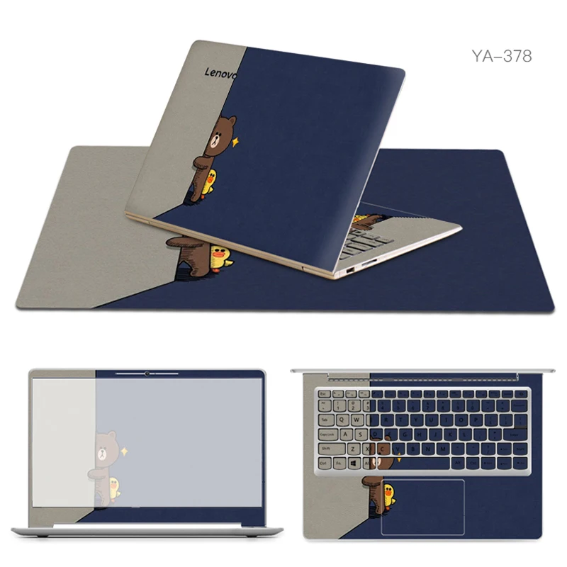 

Free Cutting Laptop Stickers with Mouse Pad Skin For Lenovo flex 10/flex 14/flex 2 14D/flex 15D/G405/g430/G400/Z400/G41/G40