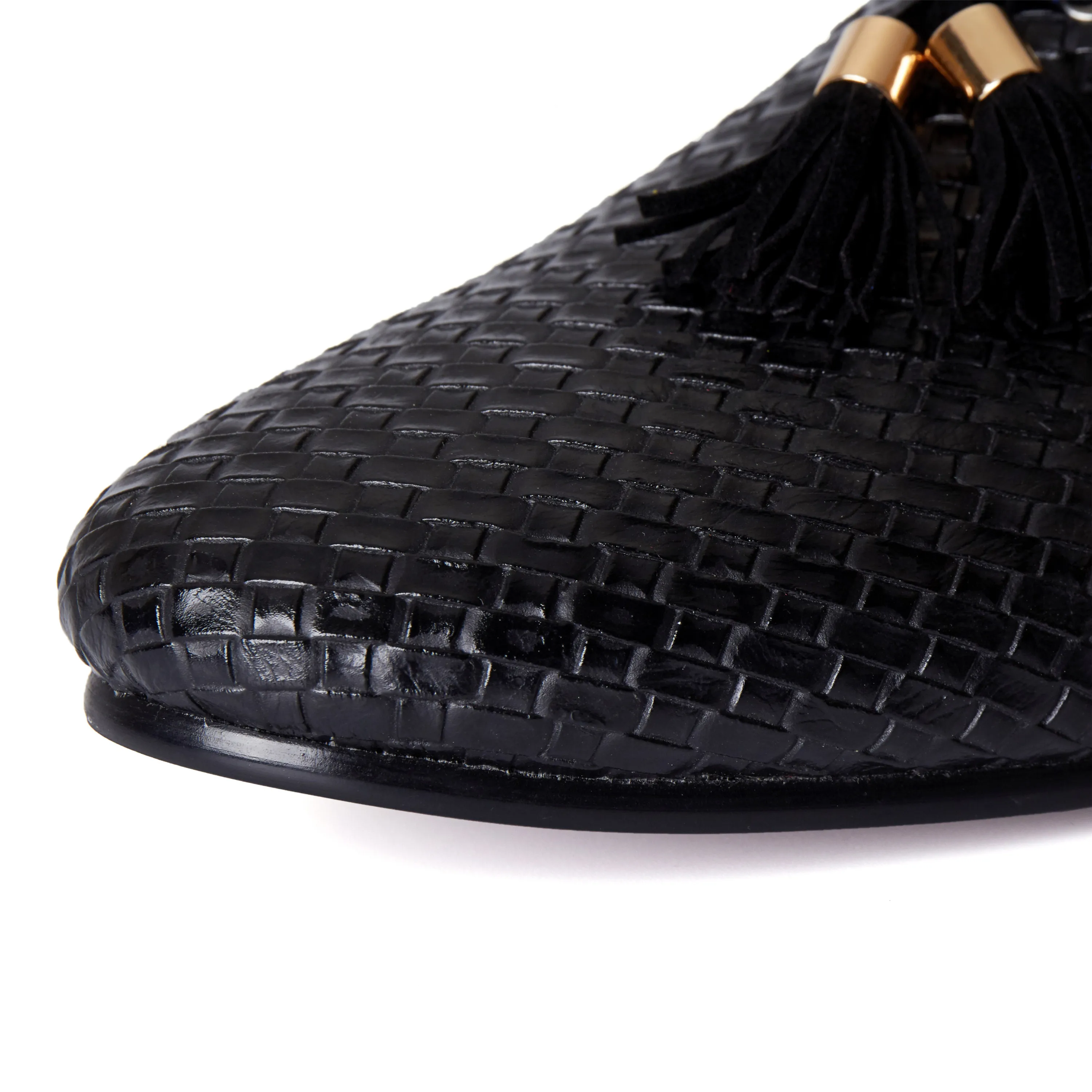 marron Nous 14 Chaussures Taille Harpelunde 6 Robe Noir Gland On Mocassins Hommes Appartements Slip Noir anzUSf6