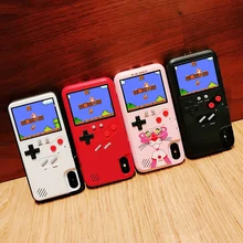 Чехол для телефона цветной экран игровая Консоль совместима с IPhone 6 7 8 X ручные классические аксессуары