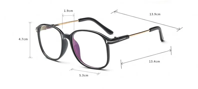 Трендовые большие очки, оправа Ретро, прозрачные очки для женщин, 90s оправа для очков, оптические очки для близорукости, прозрачные