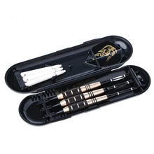 OOTDTY 3 шт Deluxe 23g мягкие Дартс с латунными наконечниками набор с футляром для полетов