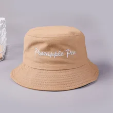 Новинка, Панамы, шапки с вышитыми буквами, шапки в стиле хип-хоп, рыбацкие головные уборы для мужчин и женщин, Панама, шляпа для рыбалки, Солнцезащитная уличная Кепка унисекс