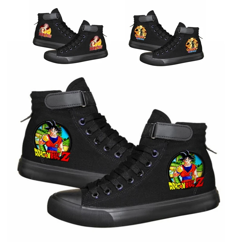 

Anime Dragon Ball Naruto Fairy Tail Sneakers Canvas Shoes Sneakers Shoes Casual Shoes Leisure Shoes for Men and Women