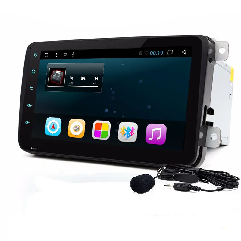 

Quad Core Android 8.1 Quad Core 2 Din Stereo 1024X600 Car DVD Player for Volkswagen Golf Plus Golf R Polo EOS (DTB-t Optional)