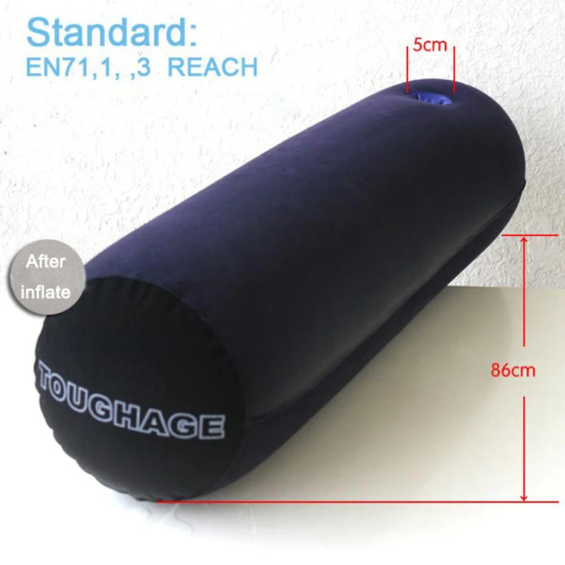 TOUGHAGE Inflatable Sex Pillow Versatility Adult Games Sex Furnitures PVC Cushion Toys For Couples Machines