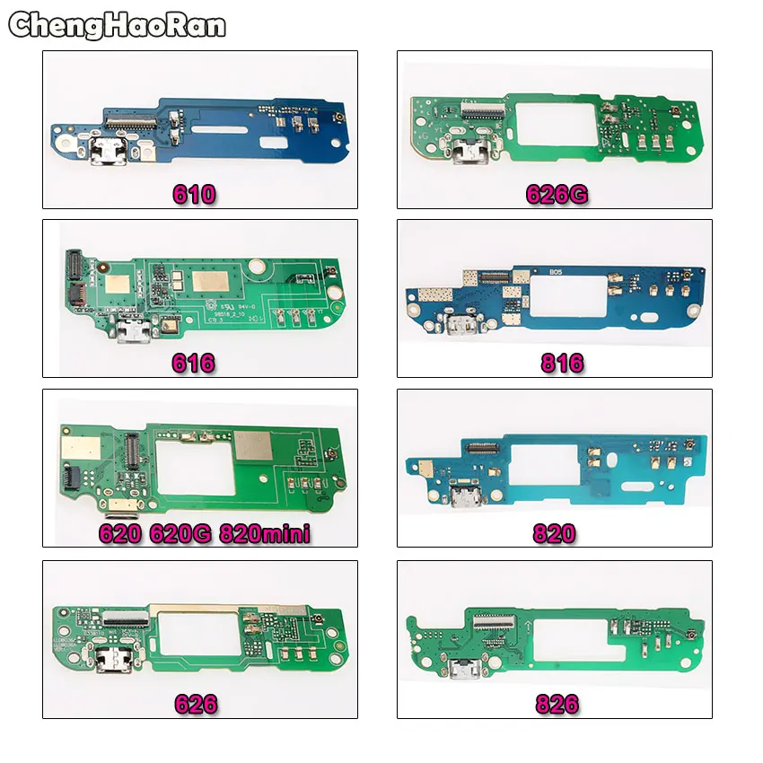 

ChengHaoRan For HTC Desire 610 616 620 620G 626G 816 820 Mini 826 USB Charging Dock Charger Port Plug Connector Flex Cable Board