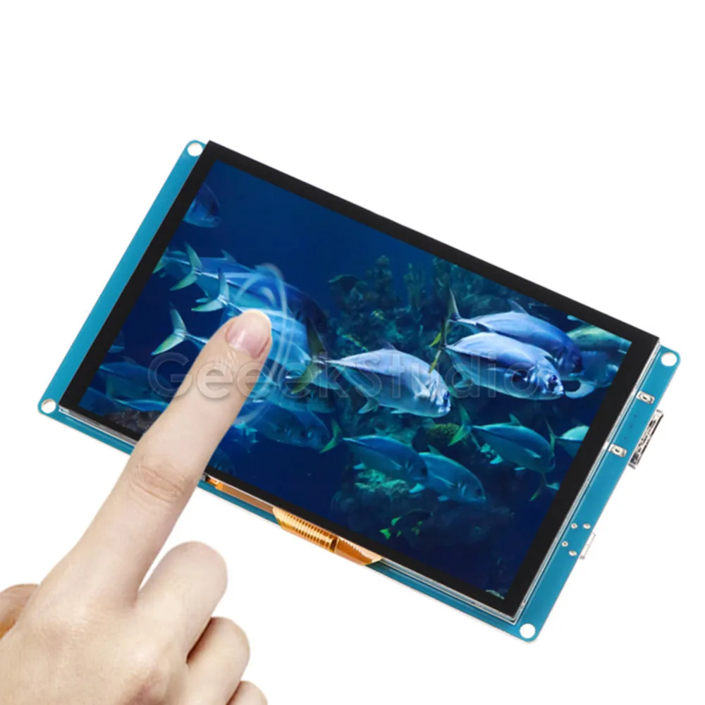 Монитор с сенсорным экраном для Raspberry Pi 4 B 5 дюймов 800*480 ПК BeagleBone черный|touch screen