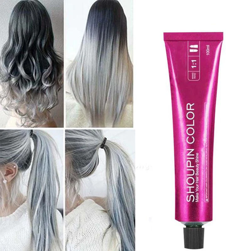 Professional Permanent Hair Color Cream Hair Dye Non Toxic Diy