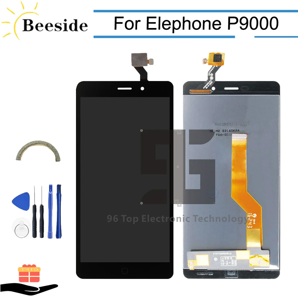 AA + качественный ЖК-дисплей 5 ''для Elephone P9000 P9000D P9000E/P9000 Lite кодирующий