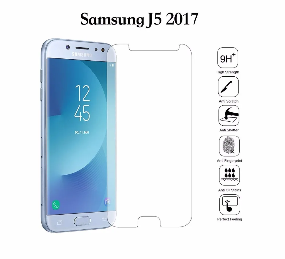 9H закаленное стекло для samsung Galaxy J3 J5 J7 Neo Core Защита экрана для samsung A3 A5 A7 Glas Sklo