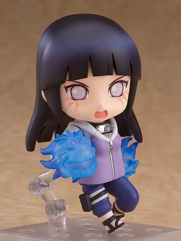 Цена Наруто рисунок Uzumaki Naruto Хьюга Хината 879 Q Nendoroid 10 см модель фигурки героев ПВХ Rinquedo