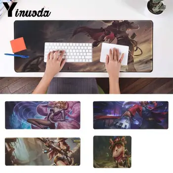 

Yinuoda Beautiful Anime League of Legends Teemo Rubber Mouse Mat Pad Size for 180*220 200*250 250*290 300*900 and 400*900*2mm