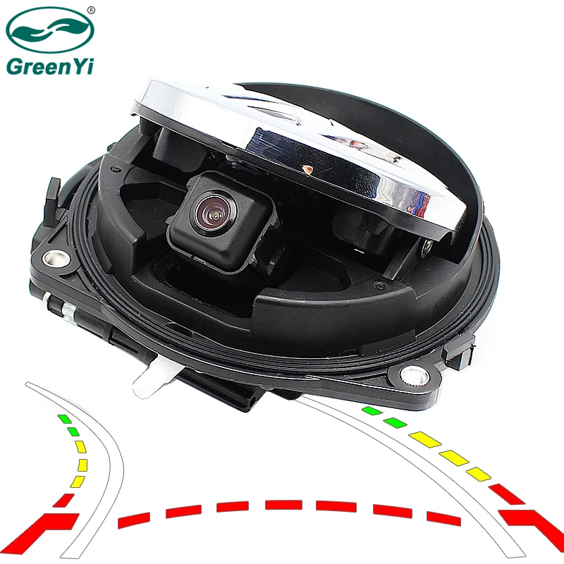 

Dynamic Trajectory Tracks Smart Flip Vehicle Rear View Camera For VW CC Golf 6 Passat B7 Magotan Reverse Backup Parking Camera
