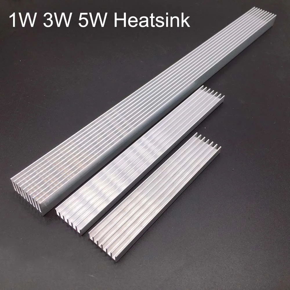 

1W 3W 5W Watt 100MM/150MM/300MM High Power LED Heatsink cooller F Growth Plant light DIY
