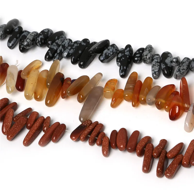 38cm/Str 10-30mm Approx 50pcs Chips Beads Freeform Gravel In Beads Natural Stone Beads For Jewelry Making Bracelet Strand DIY