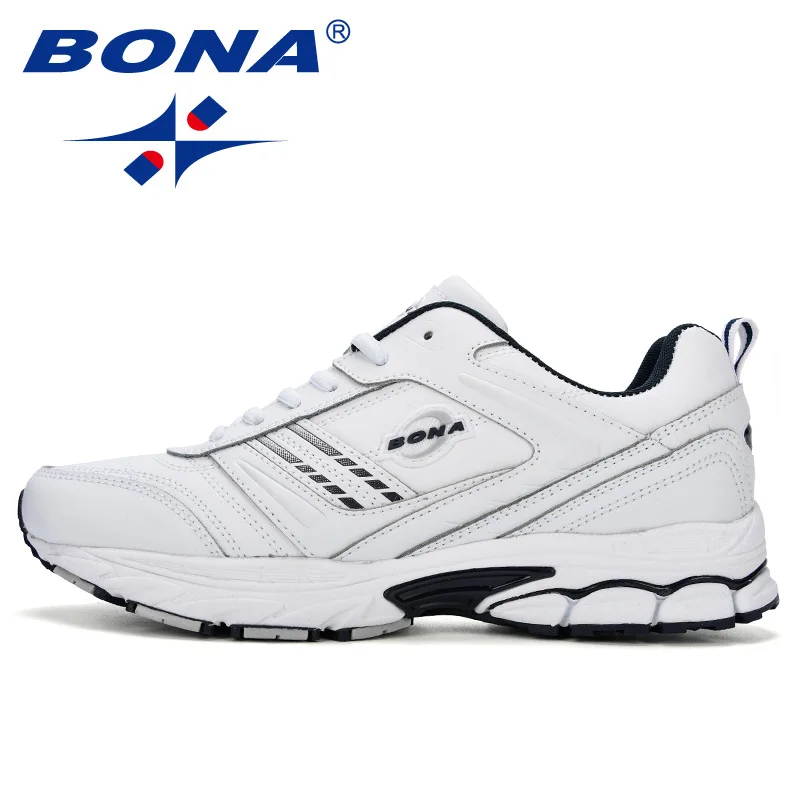 BONA New Designer Sneakers Men Casual Shoes Split...