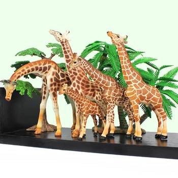 

Wiben Hot toys Wild African Simulation Giraffe Animals Model Solid PVC Action & Toy Figures toys for children Boys Collection