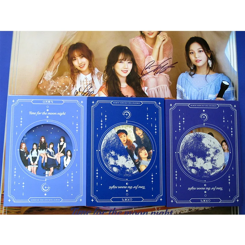

signed GFRIEND autographed mini6th album Time for the Moon Night CD+photobook k-pop kpop 062018