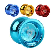 High quality Aluminum Alloy Metal Yoyo Professional Bearing with String Kids Toys Yoyo for Gift