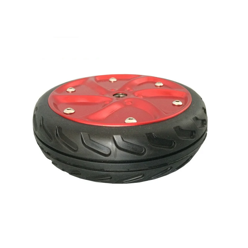 Top 4color 6inch Electric scooter Fast wheels wear solid wheels bearing axis tool 3