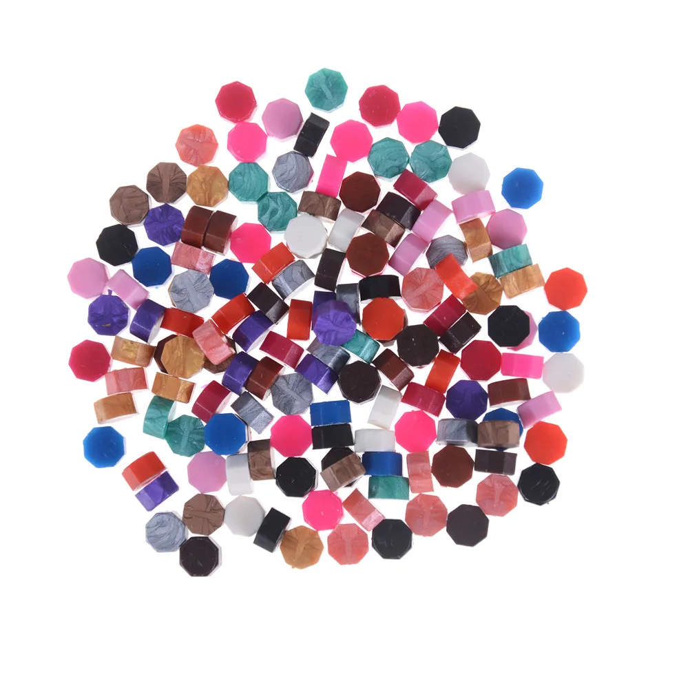 10 PCS/set  Multifunction Multicolor Stamps Sealing Wax granule In bulk Documents Wedding Invitations Stamp supplies