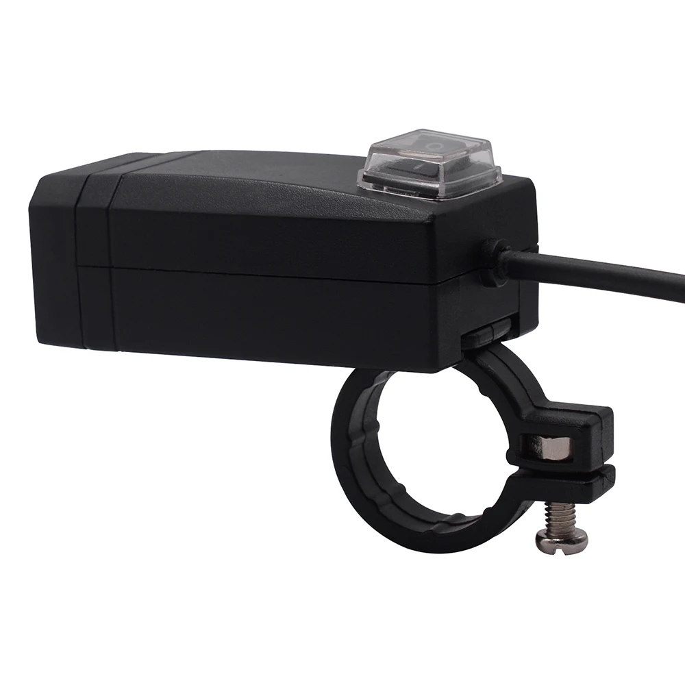 Универсальный QC3.0 USB зарядное устройство для мотоцикла Moto оборудования Dual USB Quick Change 12 В Питание адаптер для iphone samsung huawei