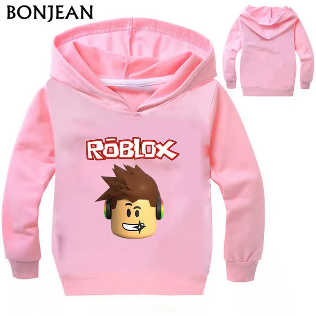 Kids Hoodies Roblox Boys Sweatshirt Long Sleeve Boys Jacket Outwear Hoodies Costumes Clothes